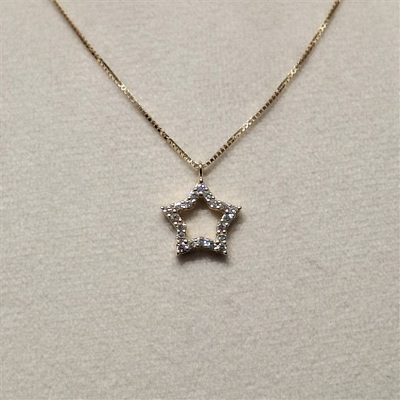 Collana Fanton Gioielli Donna COLLANE ORO in Oro giallo Cubic Zirconia COOR-60-52 - COOR-60-52